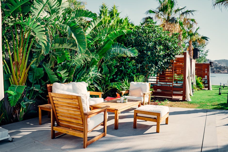 Outdoor Bar Height Stools